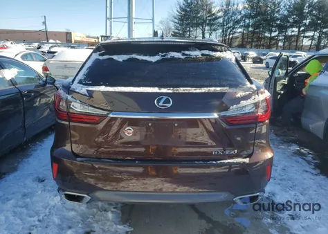 2017 Lexus Rx 350 Base from USA, damaged, VIN 2T2BZMCA5HC057575